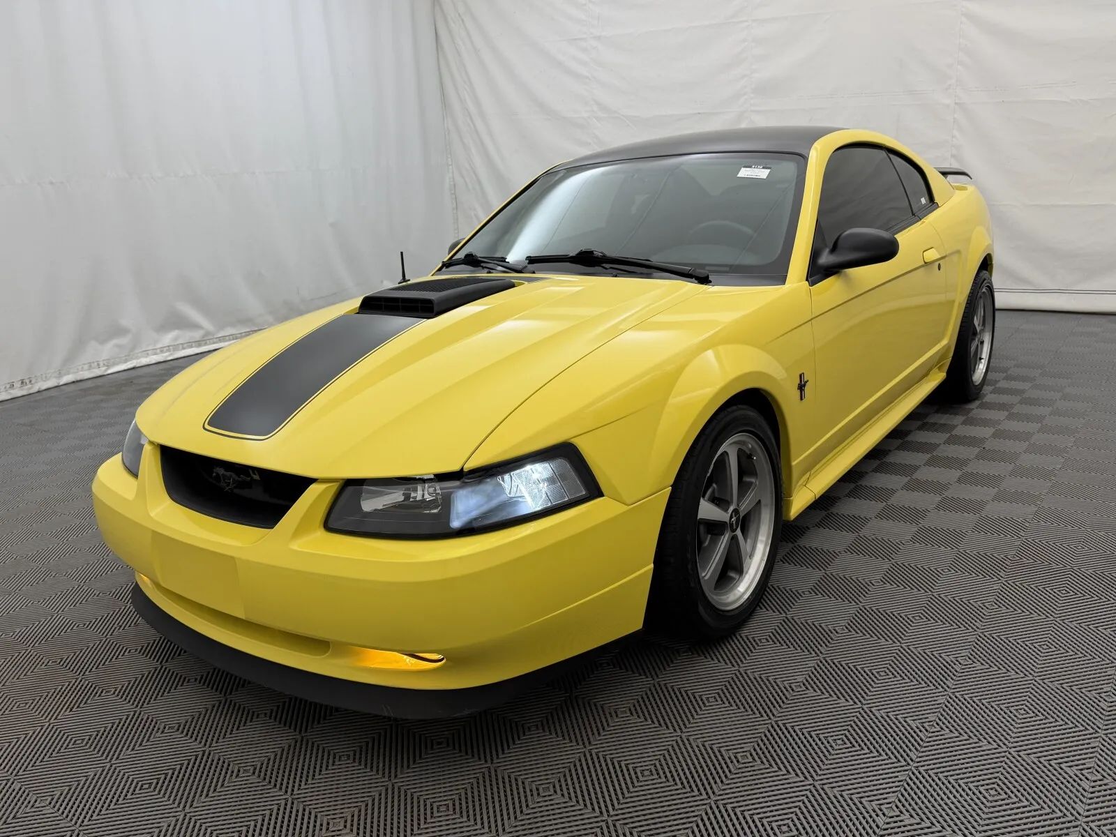 Yellow 2003 Ford Mustang Coupe Rear-Wheel Drive Manual