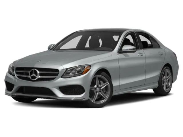 Gray 2015 Mercedes-Benz C-Class Sedan All-Wheel Drive Automatic