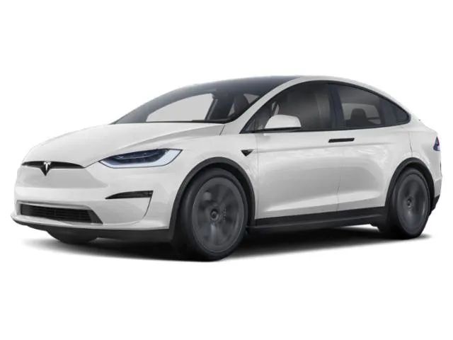Red Multi-Coat 2021 Tesla Model X SUV / Crossover All-Wheel Drive Automatic