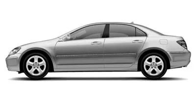 Desert Mist Metallic 2006 Acura RL Sedan All-Wheel Drive Automatic
