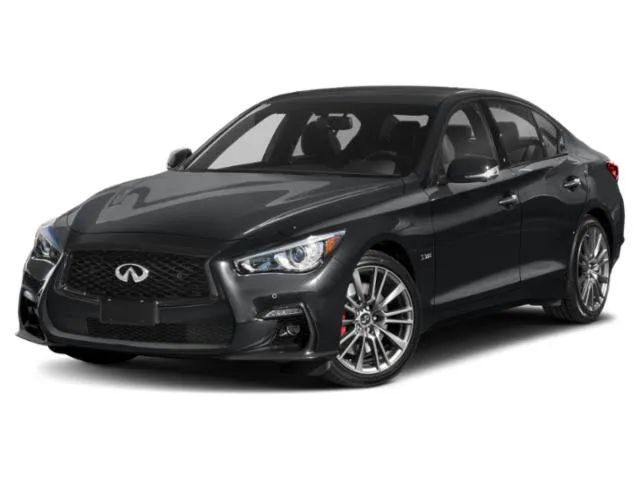 Blue 2019 INFINITI Q50 Sedan All-Wheel Drive Automatic