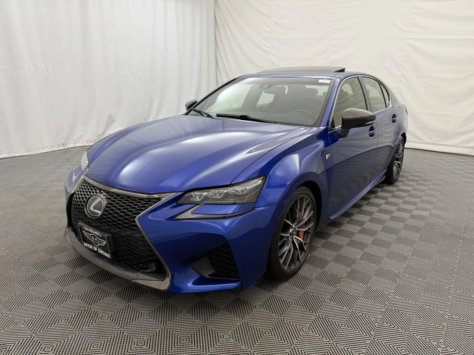 Ultrasonic Blue Mica 2.0 2016 Lexus GS F Sedan Rear-Wheel Drive Automatic