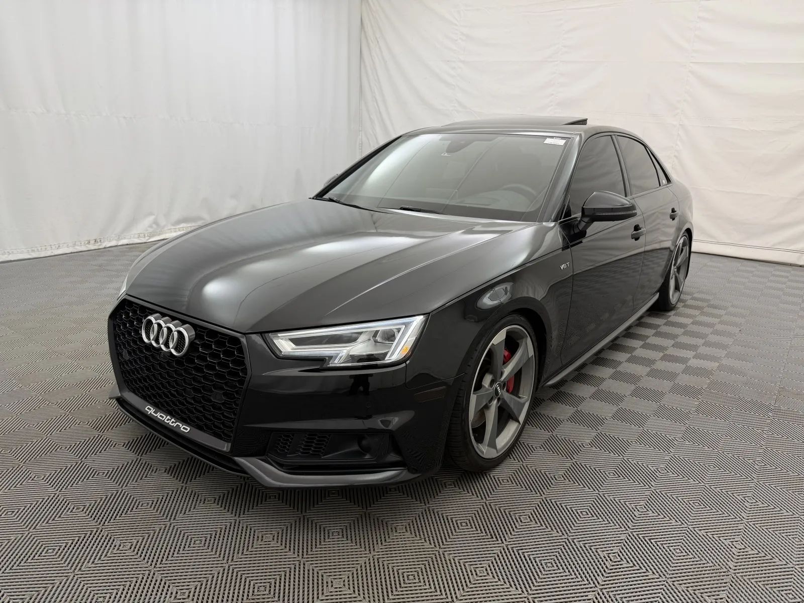 Black 2018 Audi S4 Sedan All-Wheel Drive Automatic