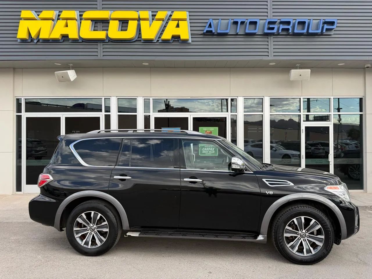 Black 2019 Nissan Armada SUV / Crossover 4X2 7-Speed Automatic