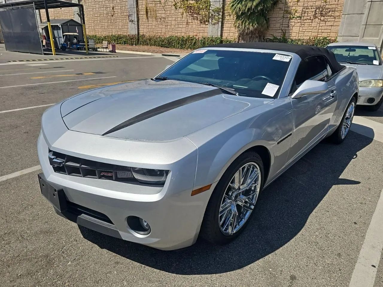 Silver 2012 Chevrolet Camaro Convertible Rear-Wheel Drive Automatic