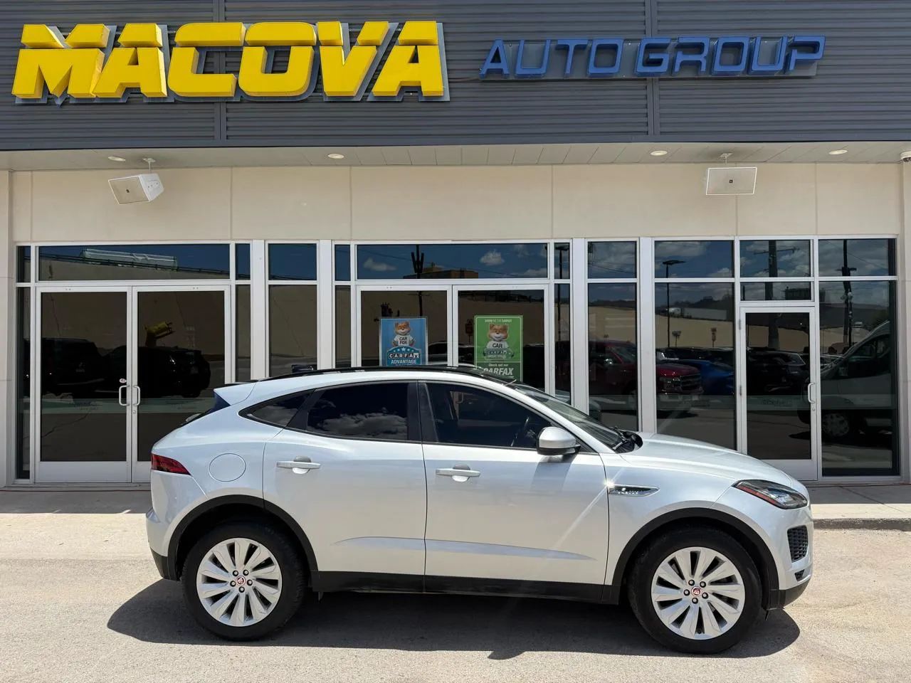 Silver 2019 Jaguar E-PACE SUV / Crossover All-Wheel Drive Automatic