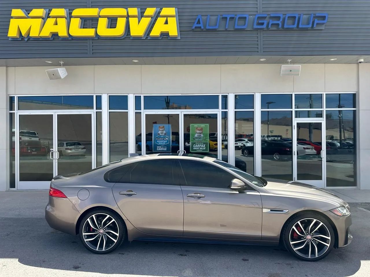 Gold 2016 Jaguar XF Sedan All-Wheel Drive Automatic