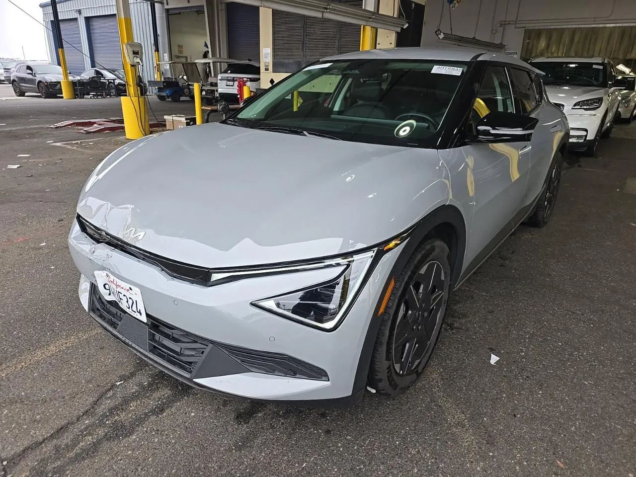 Gray 2025 Kia EV6 SUV / Crossover Rear-Wheel Drive Automatic