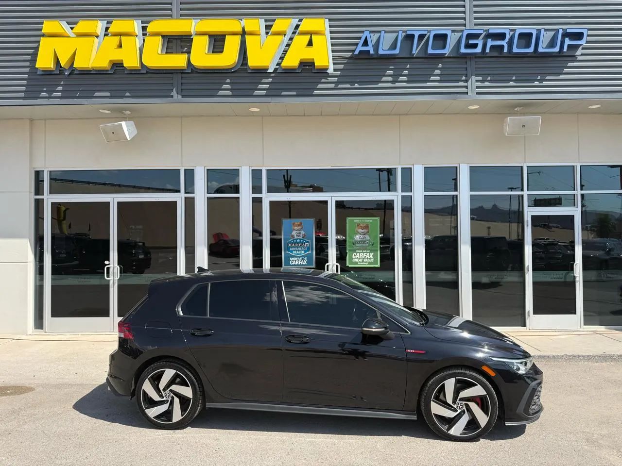 Black 2022 Volkswagen Golf GTI Hatchback Front-Wheel Drive Automatic