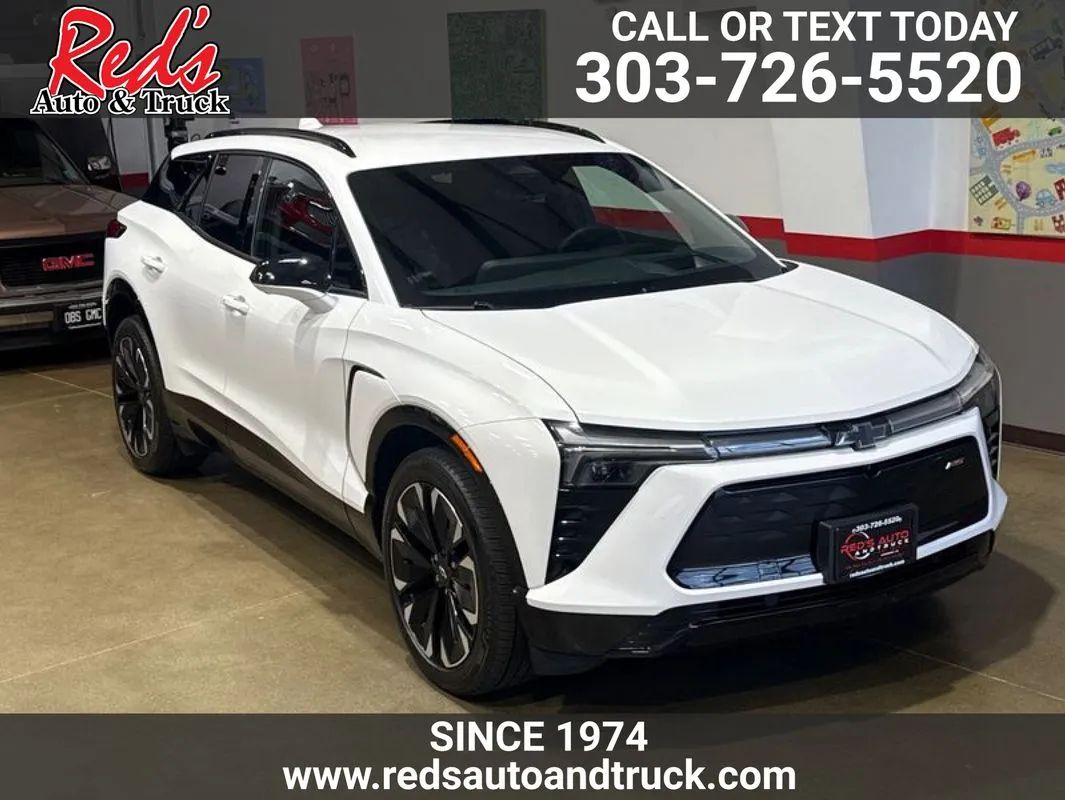 White 2024 Chevrolet Blazer EV SUV / Crossover All-Wheel Drive Automatic
