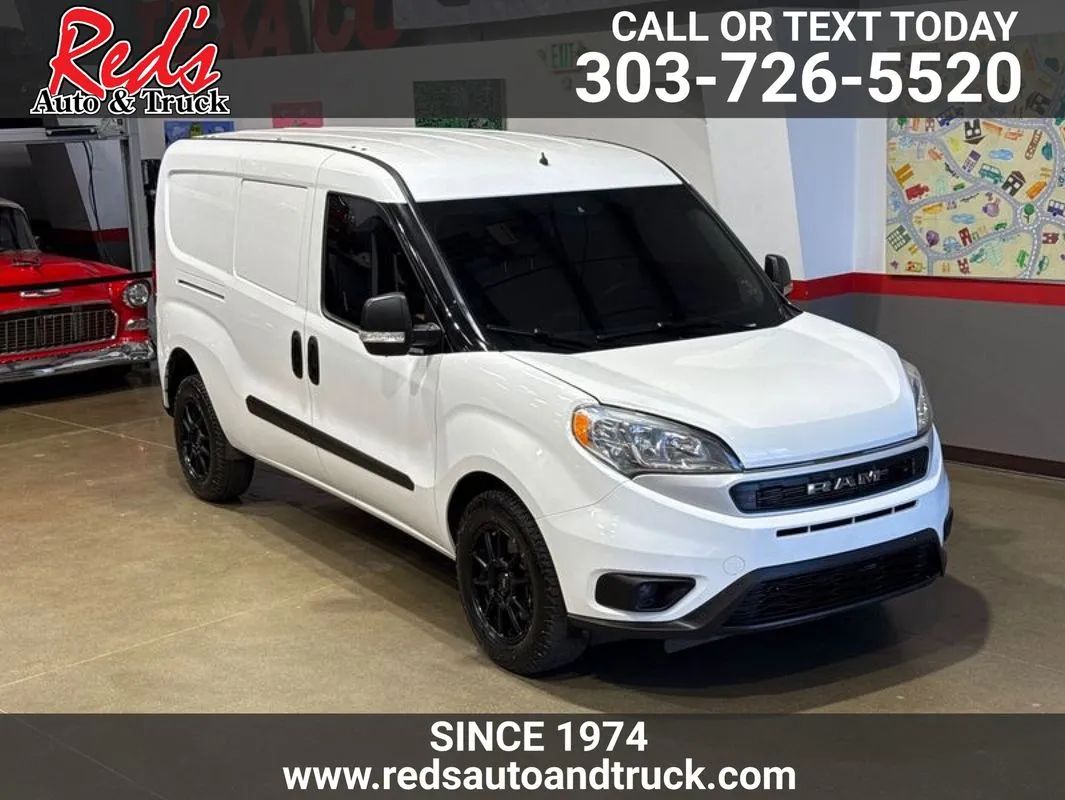 White 2022 RAM ProMaster City Van Front-Wheel Drive 9-Speed Automatic