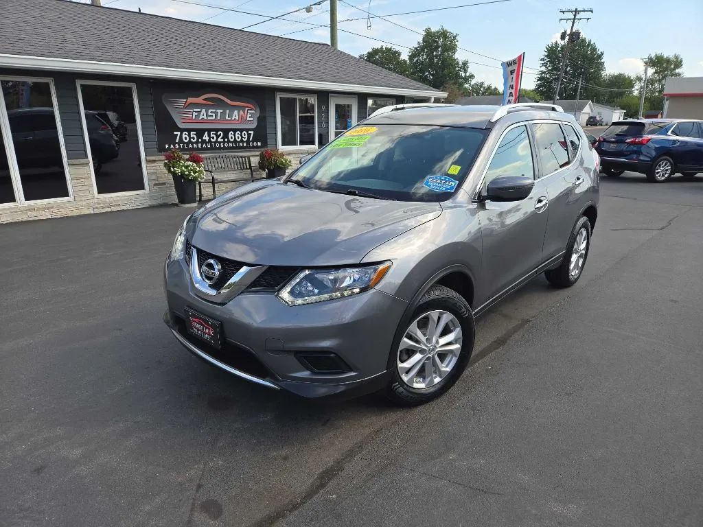 Silver 2016 Nissan Rogue SUV / Crossover All-Wheel Drive Continuously Variable Transmission
