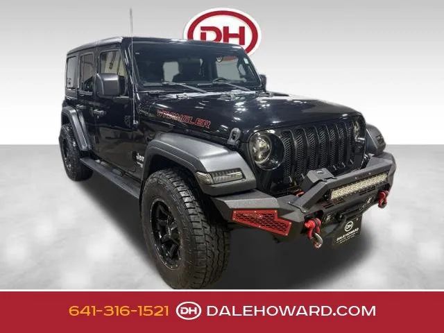 Black 2018 Jeep Wrangler SUV / Crossover Four-Wheel Drive 8-Speed Automatic