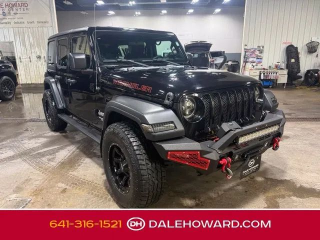 Black 2018 Jeep Wrangler SUV / Crossover Four-Wheel Drive 8-Speed Automatic