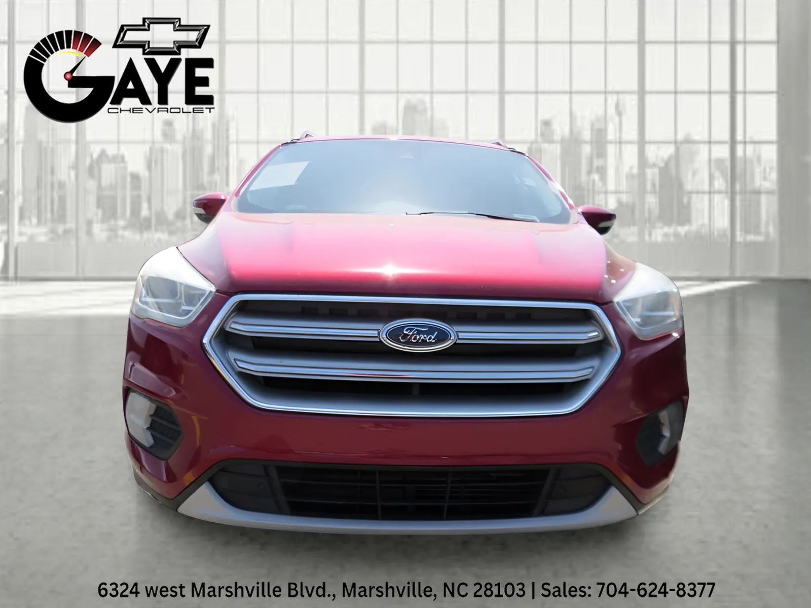 Red 2017 Ford Escape SUV / Crossover Front-Wheel Drive 6-Speed Automatic