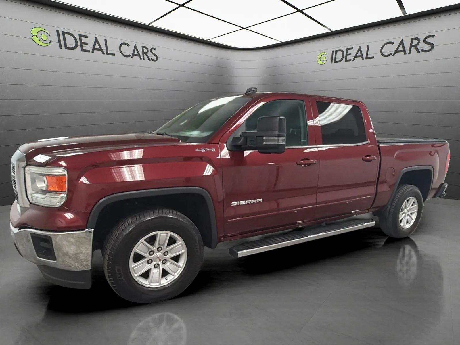 Red 2014 GMC Sierra 1500 Pickup Truck Four-Wheel Drive Automatic