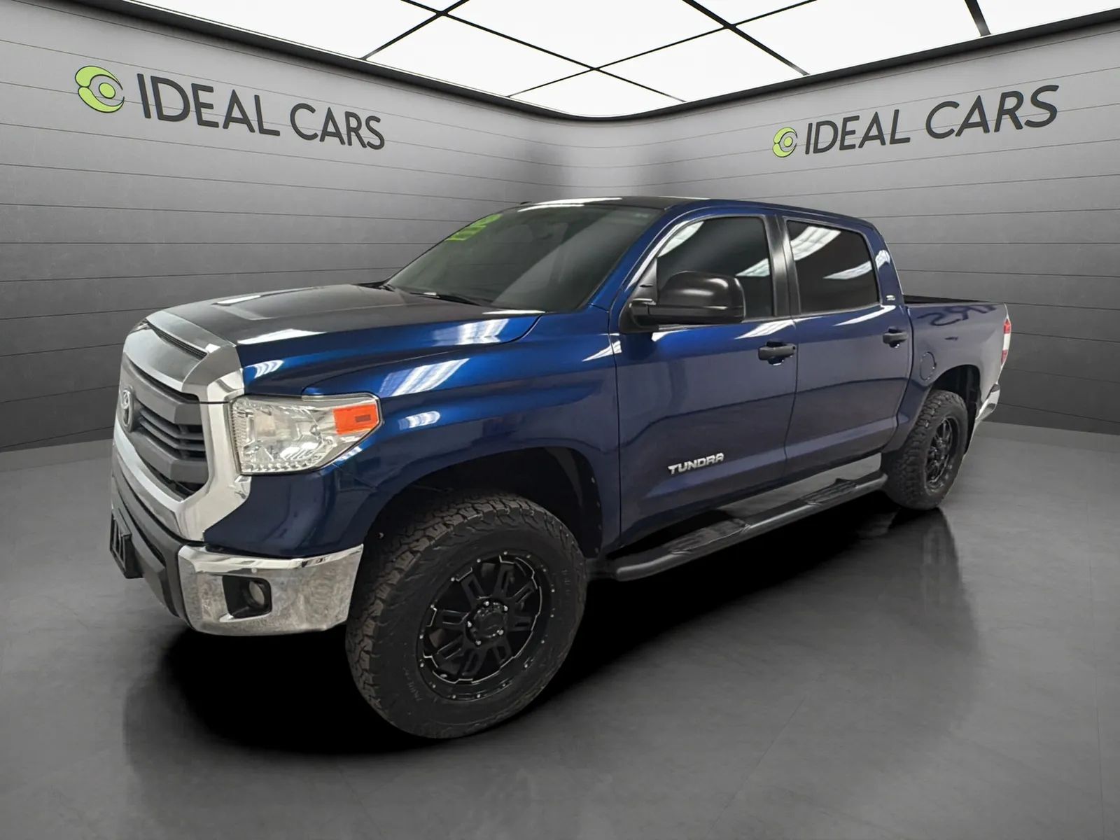 Blue 2015 Toyota Tundra Pickup Truck 4X2 Automatic