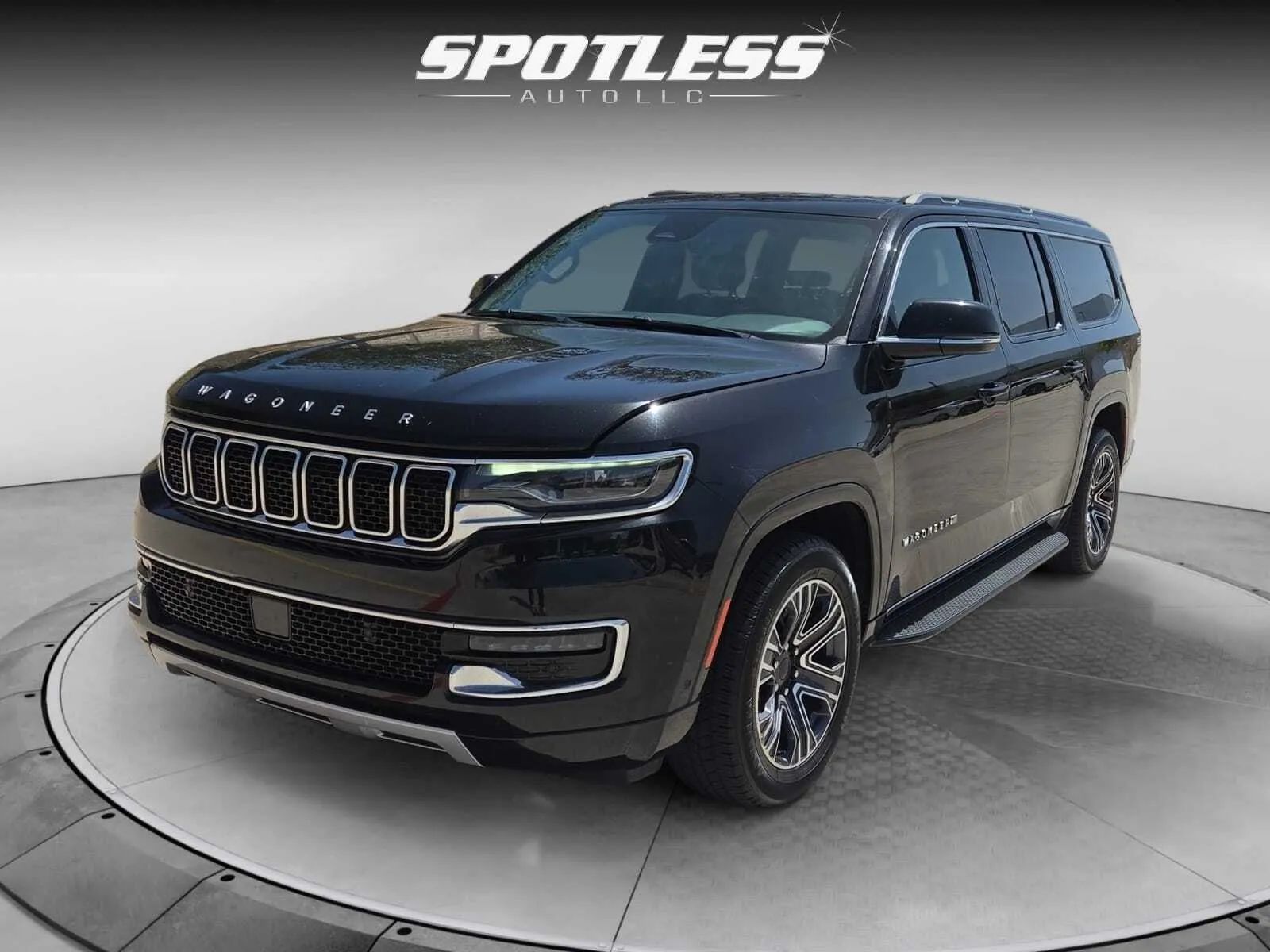 Black 2024 Jeep Wagoneer L SUV / Crossover 4X2 8-Speed Automatic