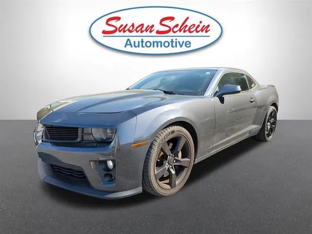 Blue 2010 Chevrolet Camaro 2SS Coupe RWD Coupe Rear-Wheel Drive 6-Speed Automatic