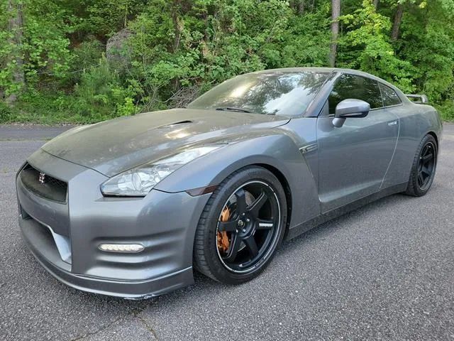 Gray 2014 Nissan GT-R Premium Coupe All-Wheel Drive 6-Speed Automatic