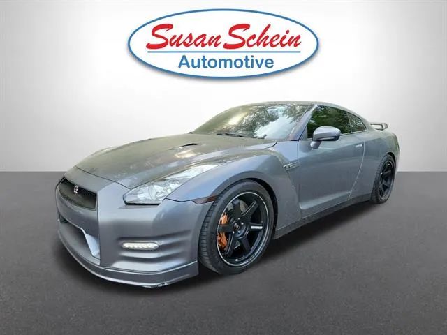 Gray 2014 Nissan GT-R Premium Coupe All-Wheel Drive 6-Speed Automatic