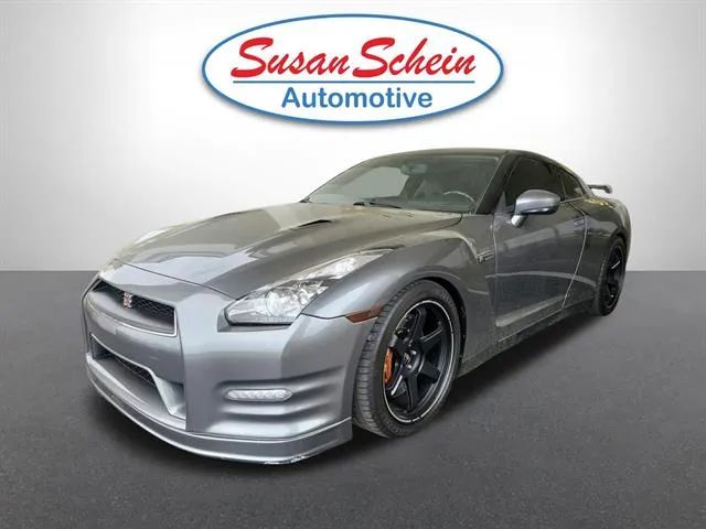 Gray 2014 Nissan GT-R Premium Coupe All-Wheel Drive 6-Speed Automatic