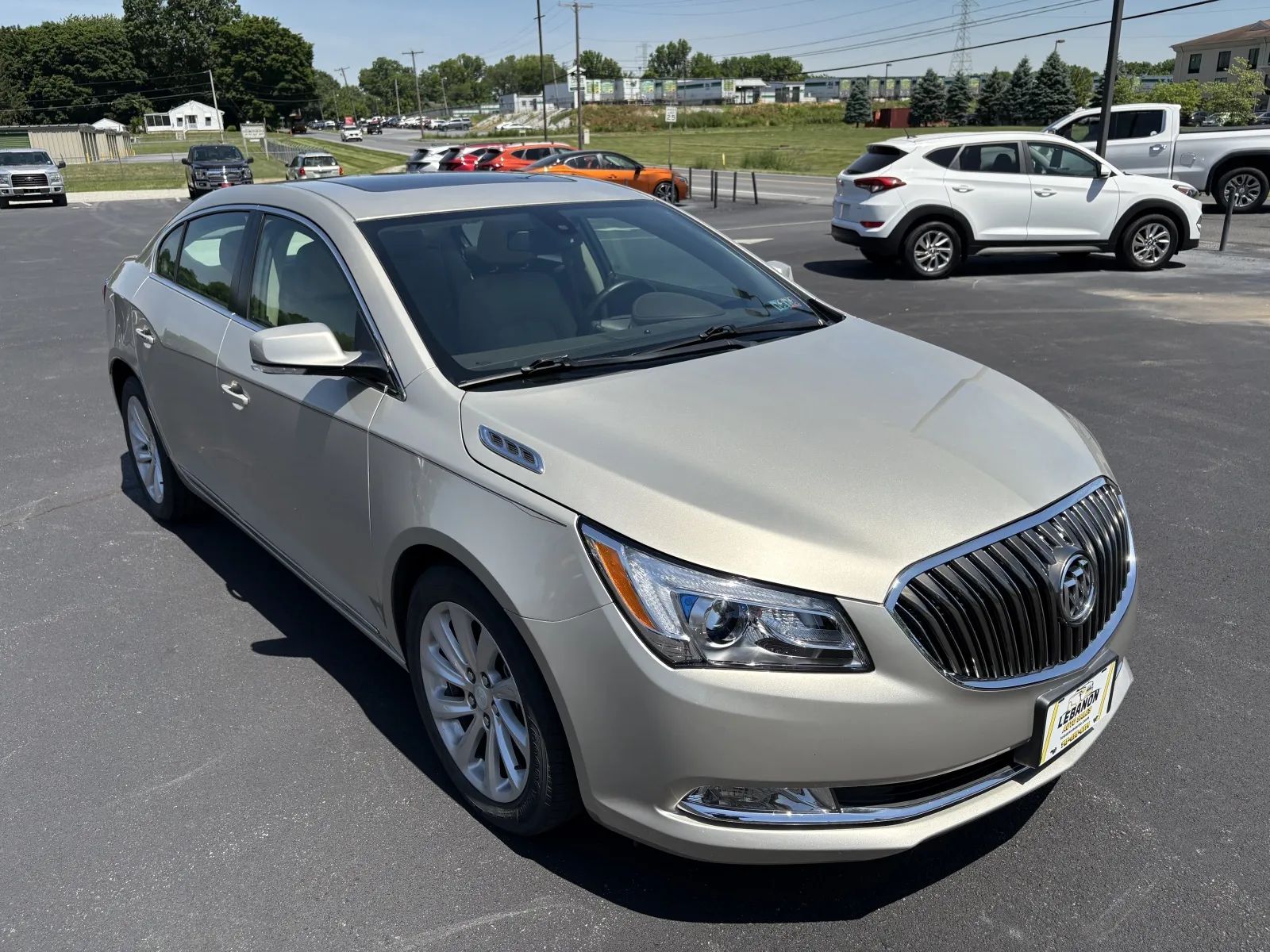 Gold 2016 Buick LaCrosse Leather FWD Sedan Front-Wheel Drive Automatic