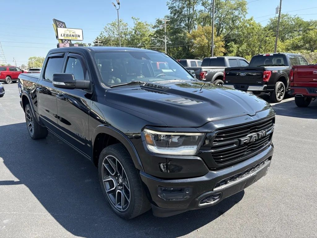 Black 2019 RAM 1500 Pickup Truck Four-Wheel Drive 8-Speed Automatic