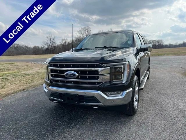 Black 2023 Ford F-150 Pickup Truck Four-Wheel Drive Automatic