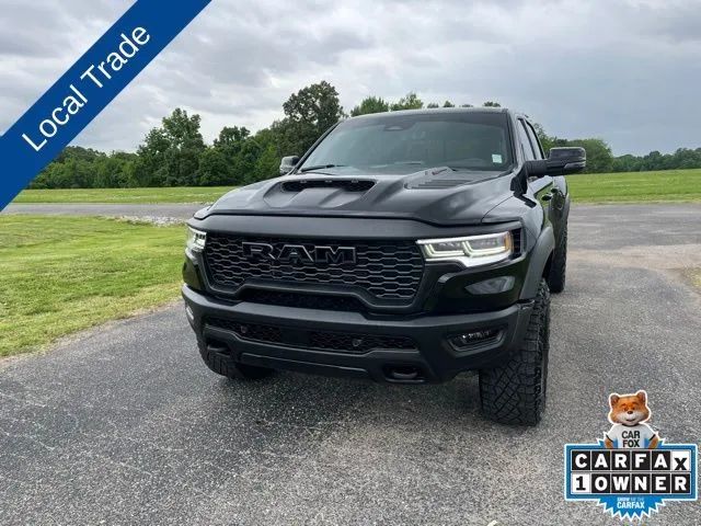 Black 2025 RAM 1500 RHO Crew Cab AWD Pickup Truck All-Wheel Drive 8-Speed Automatic