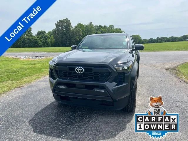 Gray 2025 Toyota Tacoma Pickup Truck Four-Wheel Drive 8-Speed Automatic
