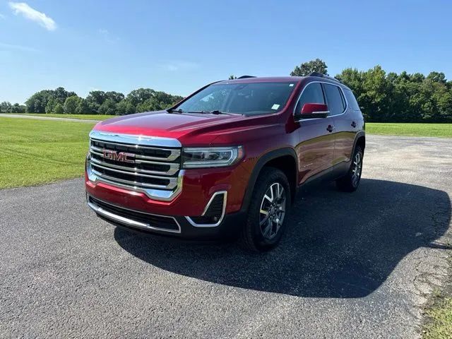 Red 2023 GMC Acadia SUV / Crossover Front-Wheel Drive 9-Speed Automatic
