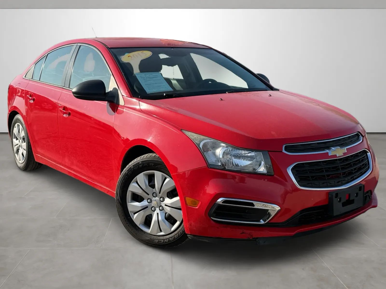 Red 2015 Chevrolet Cruze LS Sedan FWD Sedan Front-Wheel Drive
