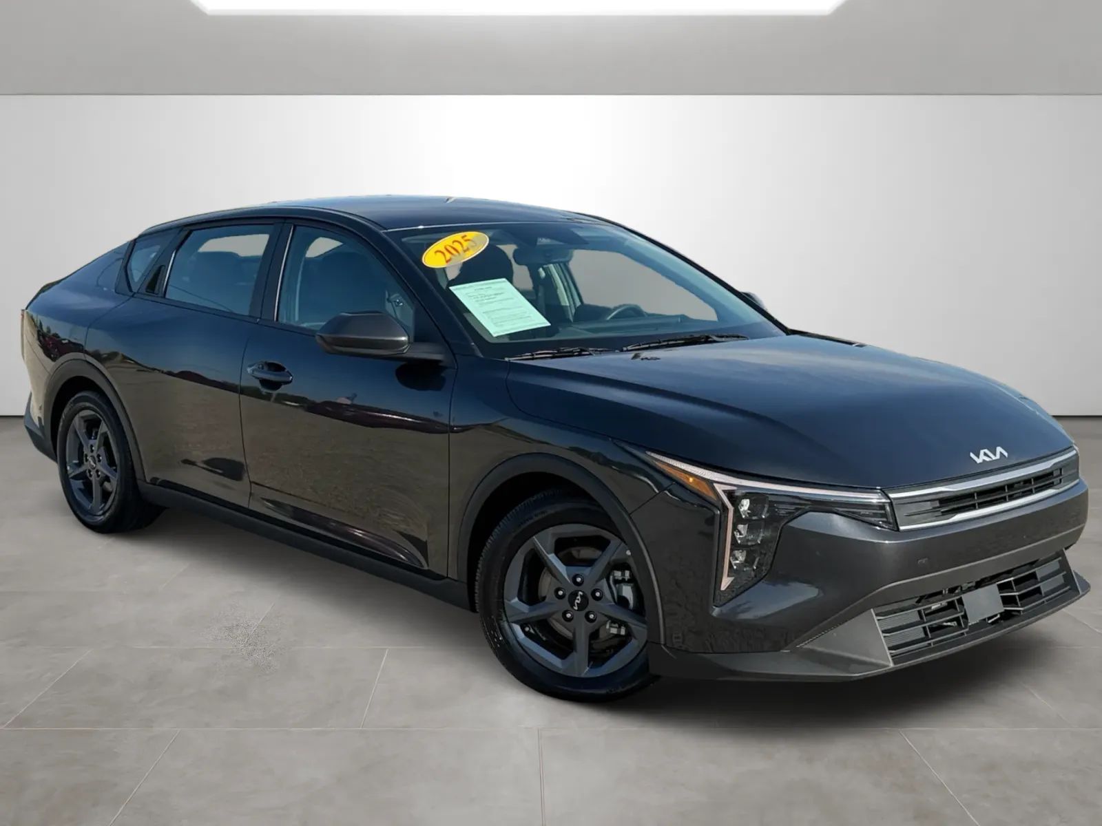 Gray 2025 Kia K4 LX FWD Sedan Front-Wheel Drive