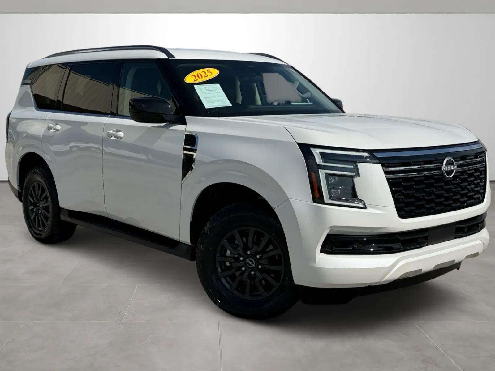 White 2025 Nissan Armada SUV / Crossover Four-Wheel Drive