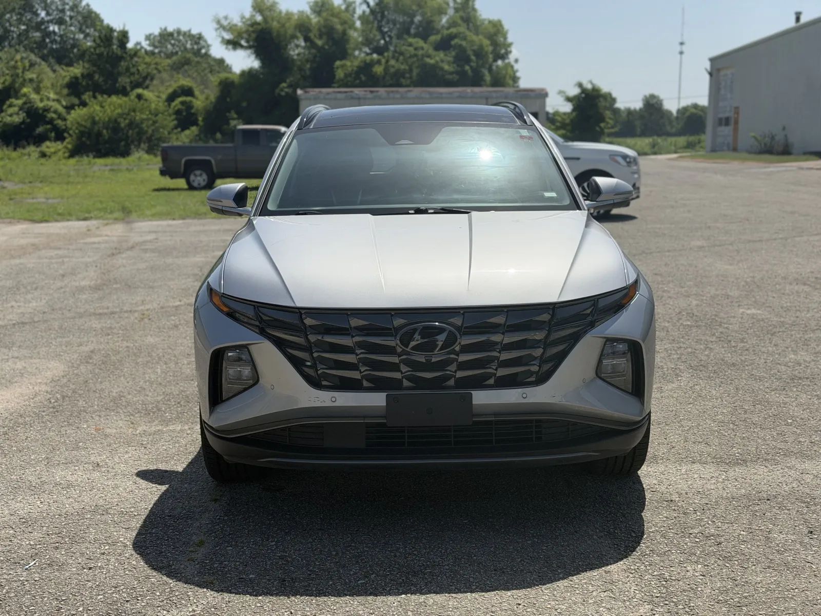 Silver 2024 Hyundai Tucson SUV / Crossover Front-Wheel Drive