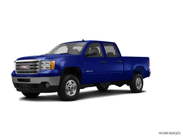 Blue 2014 GMC Sierra 2500HD Pickup Truck Four-Wheel Drive Automatic