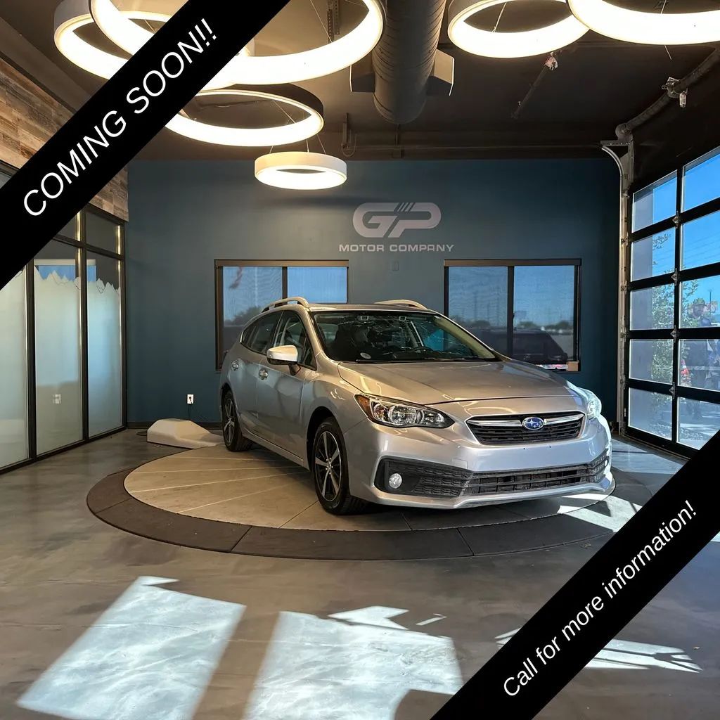 Silver 2021 Subaru Impreza Wagon All-Wheel Drive Continuously Variable Transmission