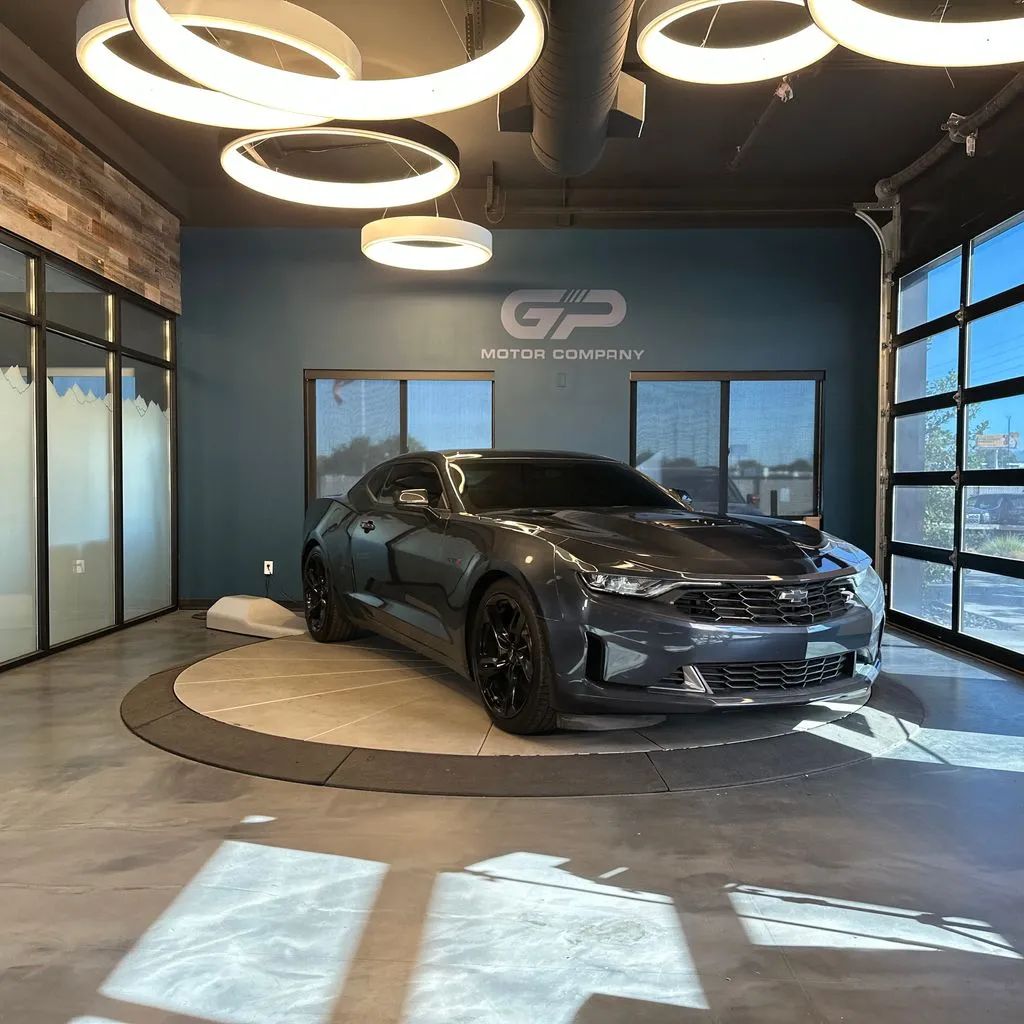 Gray 2022 Chevrolet Camaro Coupe Rear-Wheel Drive Automatic