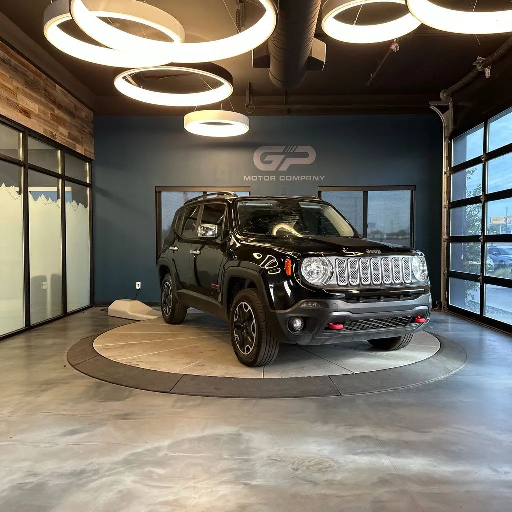 Black 2017 Jeep Renegade SUV / Crossover Four-Wheel Drive 9-Speed Automatic