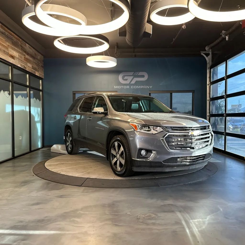 Gray 2020 Chevrolet Traverse SUV / Crossover Four-Wheel Drive 9-Speed Automatic