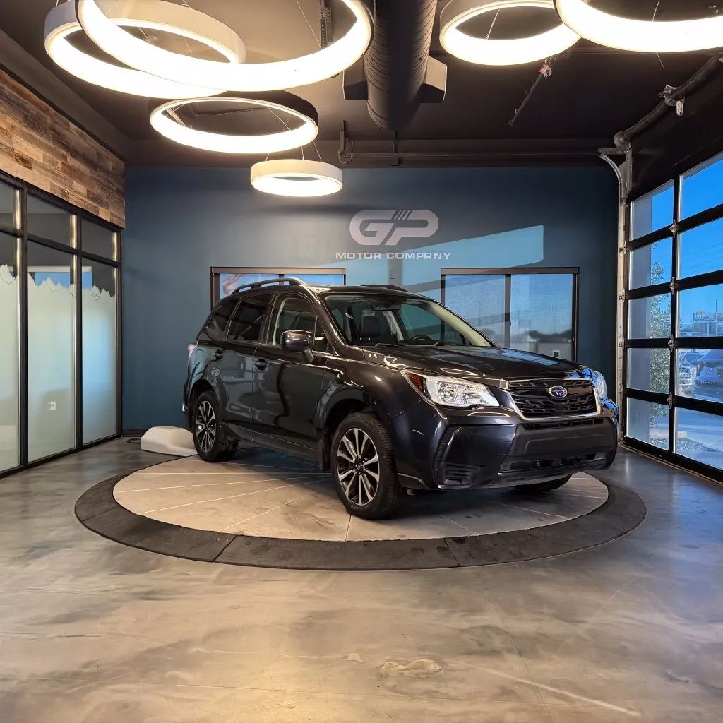 Gray 2018 Subaru Forester SUV / Crossover All-Wheel Drive Continuously Variable Transmission