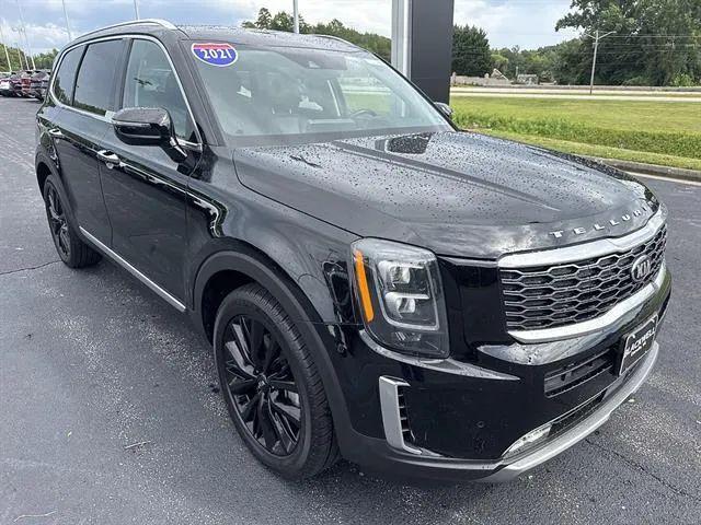 Black 2021 Kia Telluride SUV / Crossover Front-Wheel Drive 8-Speed Automatic