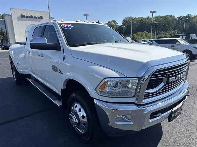 2018 RAM 3500 Laramie Longhorn Mega Cab DRW 4WD