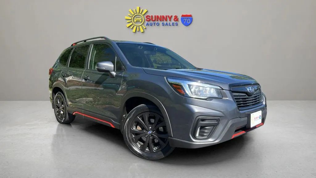 Gray 2020 Subaru Forester 2.5i Sport AWD SUV / Crossover All-Wheel Drive Continuously Variable Transmission
